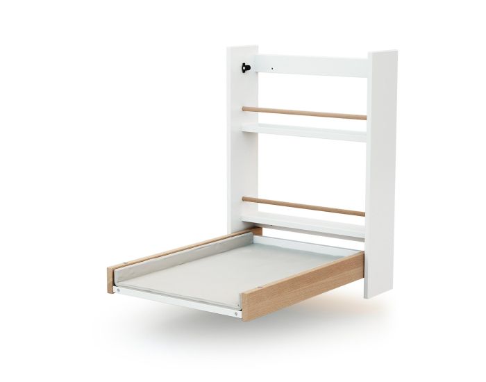 AT4 Table � Langer Murale + matelas ESSENTIEL Blanc (4)