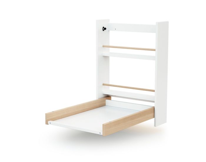 AT4 Table � Langer Murale + matelas ESSENTIEL Blanc (9)