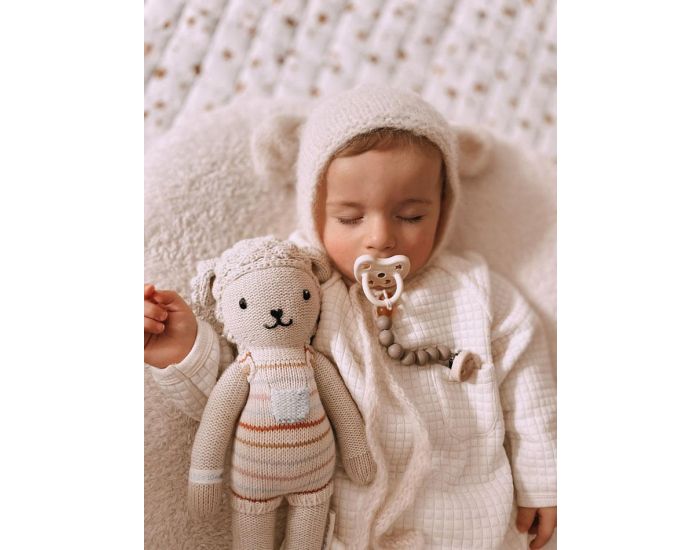 HEVEA Lot de 2 T�tine Ronde - Milky White et Natural - 3-36 mois (2)