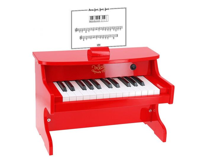 VILAC E-Piano Rouge - Ds 3 ans (1)