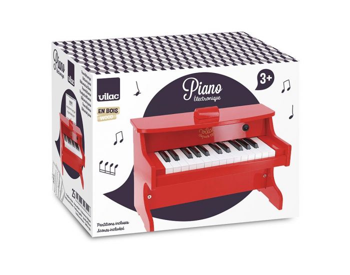 VILAC E-Piano Rouge - Ds 3 ans (2)