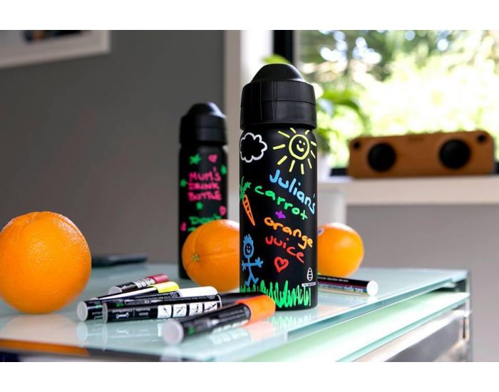 ECOCOCOON Gourde Isotherme - Anti-fuite - 500 ml - Messenger (1)