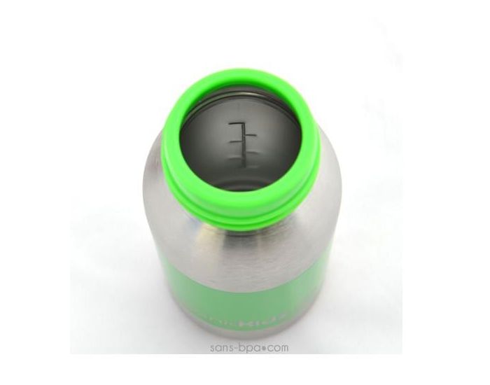 ORGANICKIDZ Biberon - Inox - 200 ml - Bulles (2)