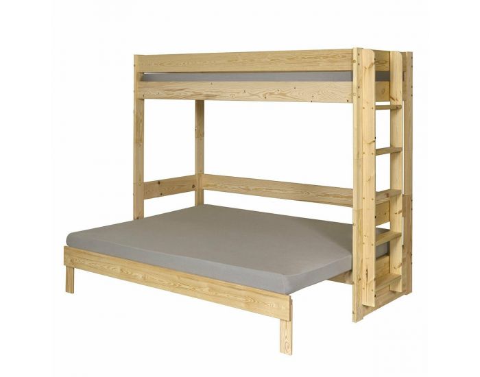 AKITEN RETAIL Pack Lit Superpos� Gigogne avec Matelas - Ravi (3)