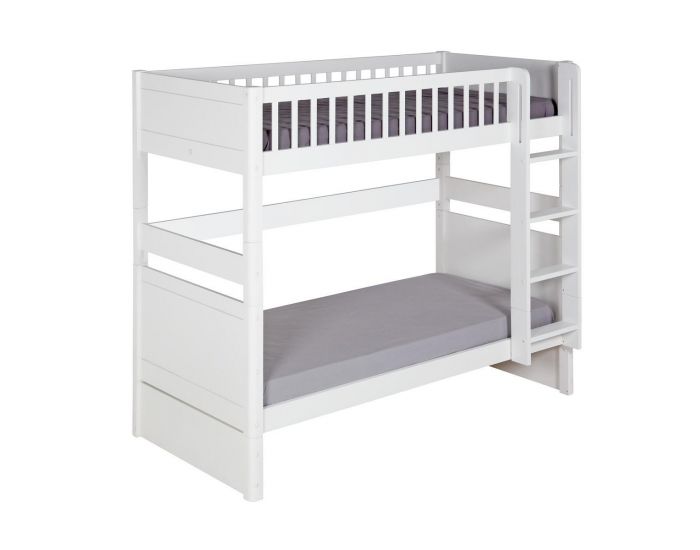 AKITEN RETAIL Pack Lit Superpos� avec 2 Matelas - Victoria Blanc (1)