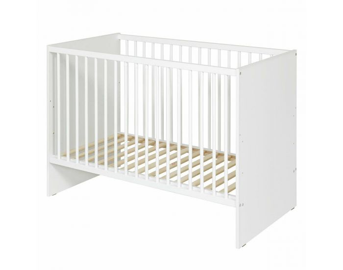 AKITEN RETAIL Lit B�b� � Barreaux - Pixi - 60x120 cm Blanc (1)