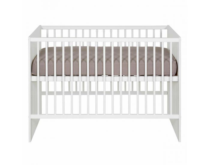 AKITEN RETAIL Lit B�b� � Barreaux - Pixi - 60x120 cm Blanc (3)