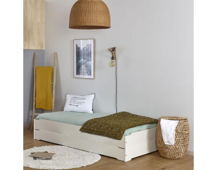 AKITEN RETAIL Pack 2 Lits Empilables - Jelly (2)