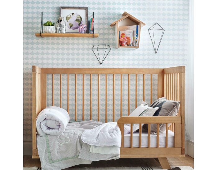 AKITEN RETAIL Lit B�b� �volutif - Kyoto Bois naturel (2)