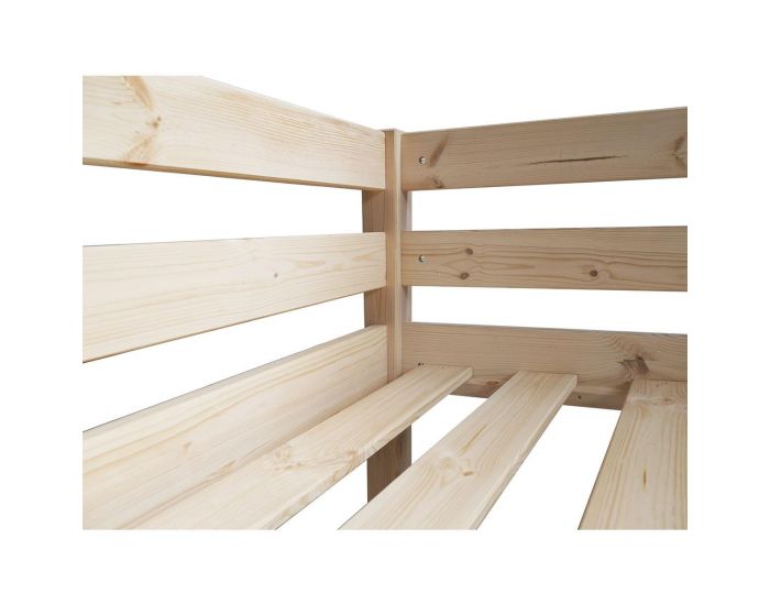 AKITEN RETAIL Pack Lit Mezzanine avec Matelas - Aaron (1)