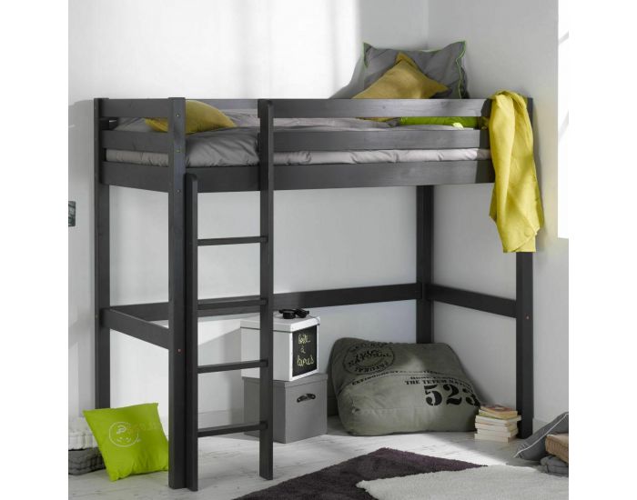 AKITEN RETAIL Pack Lit Mezzanine avec Matelas - Aaron (2)