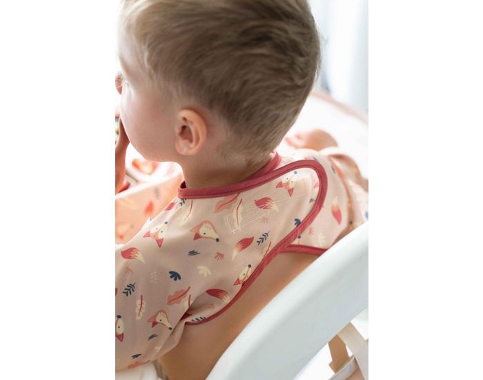 TIDY TOT Kit Bavoir et Plateau Transportable - Sand (4)