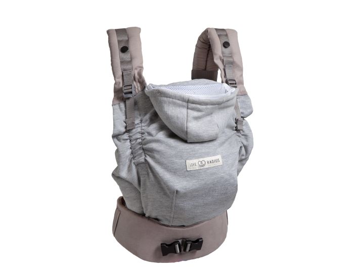 LOVE RADIUS HoodieCarrier 2 - Gris Athl�tique  (21)