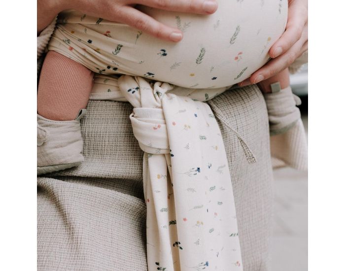 BOBA Echarpe de Portage - Boba Wrap - Serenity Achillea - D�s la Naissance (2)