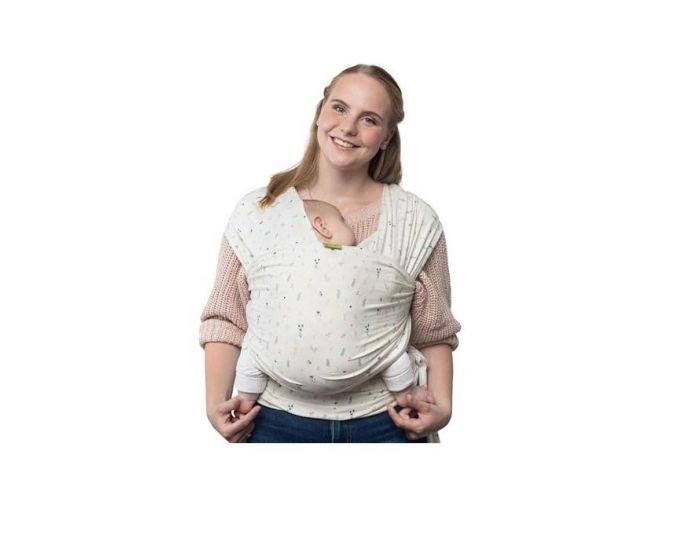 BOBA Echarpe de Portage - Boba Wrap - Serenity Achillea - D�s la Naissance (6)