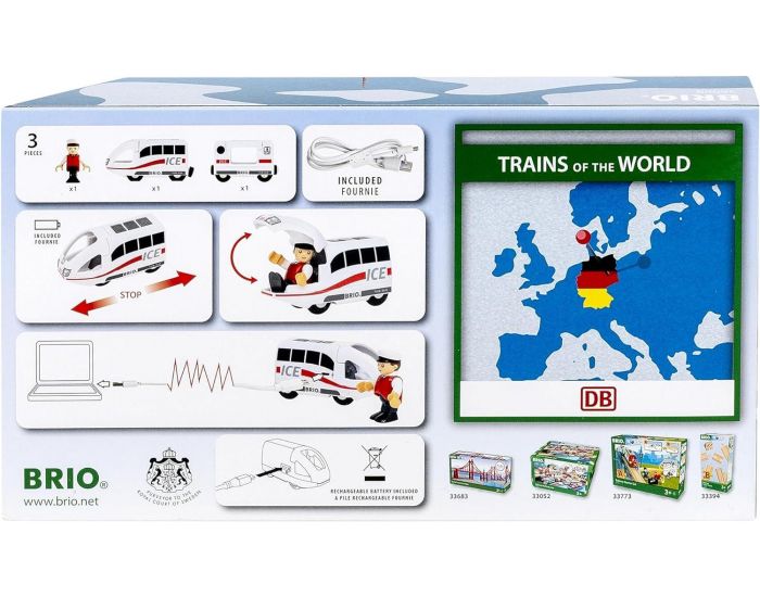 BRIO Train ICE - Rechargeable - Ds 3 ans  (2)