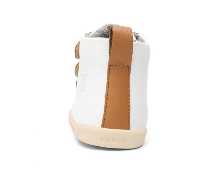 BOBUX Chaussures I Walk Winter 2023 - Hi Court White & Caramel - 22 (1)