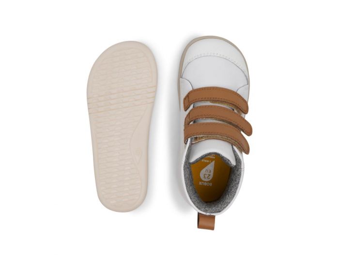 BOBUX Chaussures I Walk Winter 2023 - Hi Court White & Caramel - 22 (2)