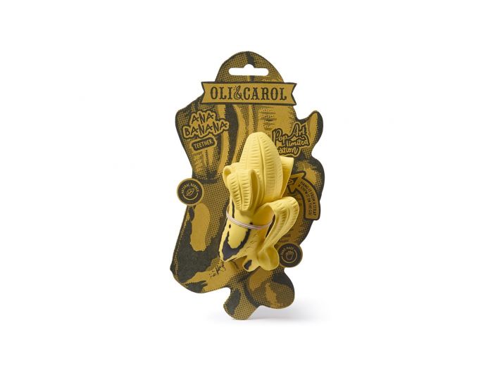 OLI ET CAROL Anneau de Dentition - Banana Pop Art - D�s la Naissance (6)