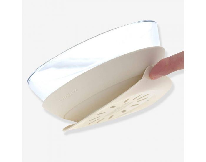 LASSIG Coffret Repas en Verre / Silicone - Nature - D�s 12 mois (3)