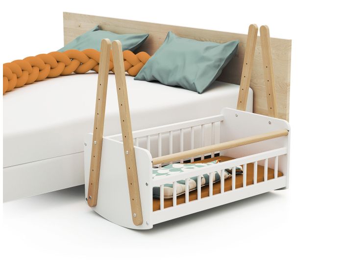 AT4 Berceau Cododo - Blanc et H�tre Verni - Pirate (9)