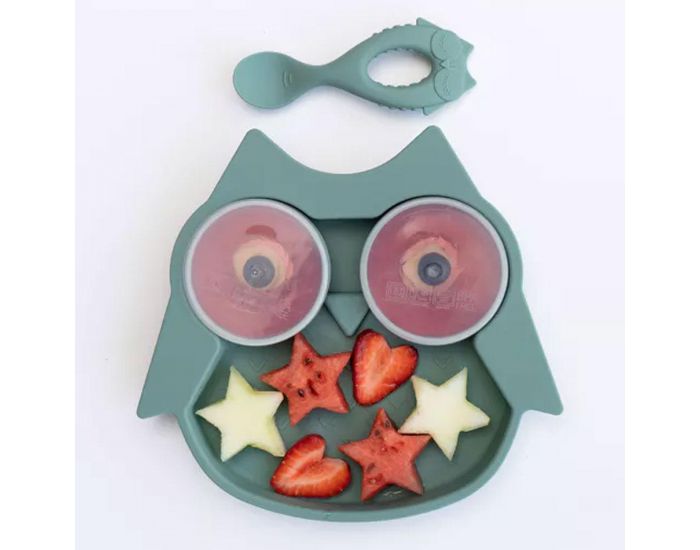 TIDY TOT Set de 2 Cuill�res - Renard et Hiboux  (5)