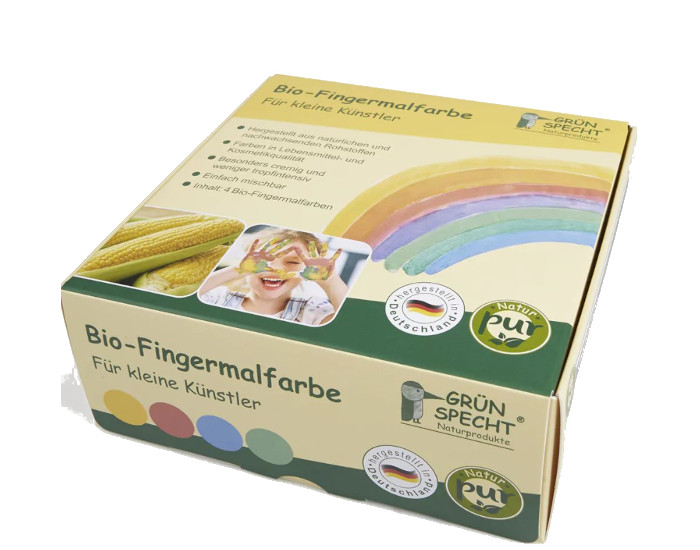 GRUNSPECHT Peinture � Doigts 4 Couleurs - D�s 2 ans (1)