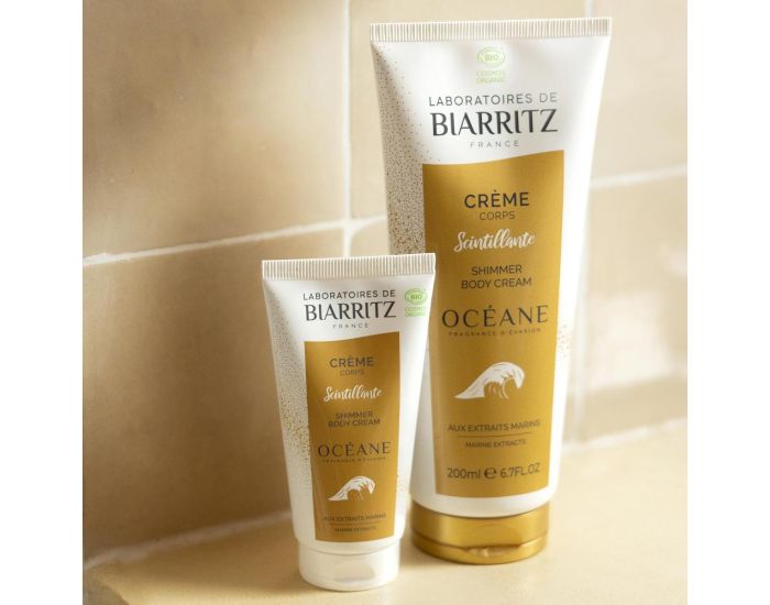 LABORATOIRES DE BIARRITZ Cr�me Corps Scintillante - Oc�ane Bio 200 ml (1)