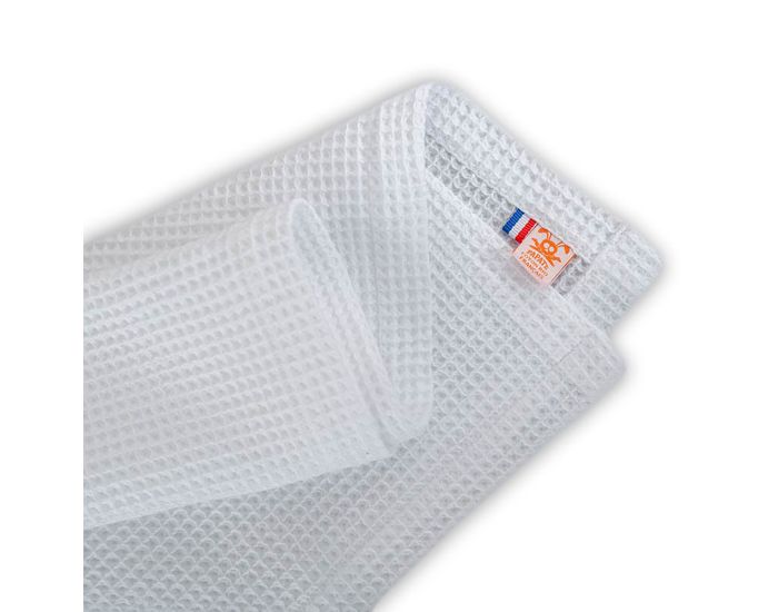 PAPATE Couverture Nid d'Abeilles en Coton Bio - Aiko (4)