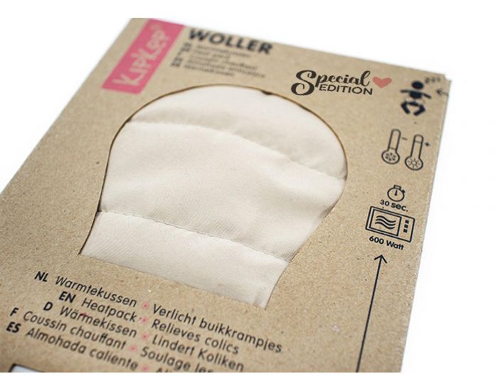 KIPKEP Bouillotte S�che D�houssable aux Graines de Lin - Padded Sand (3)