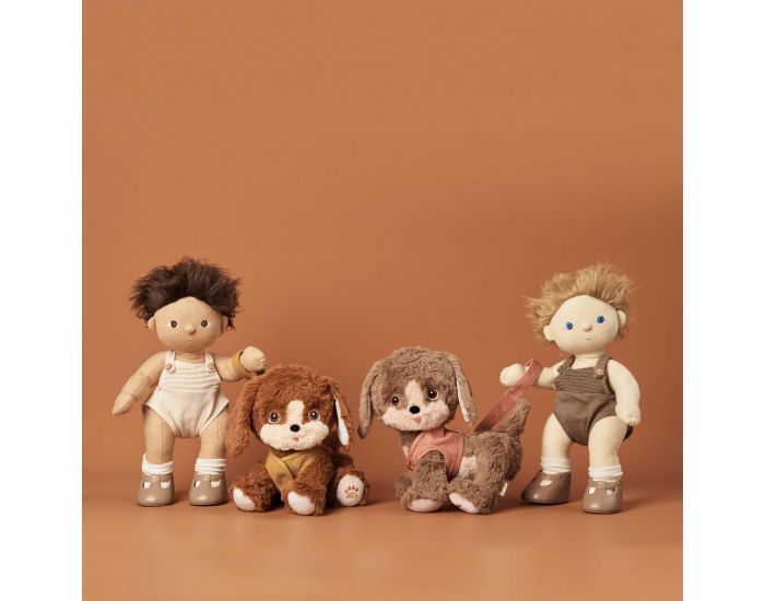 OLLI ELLA Peluche Chien - Dinkum Dogs - Honey (6)