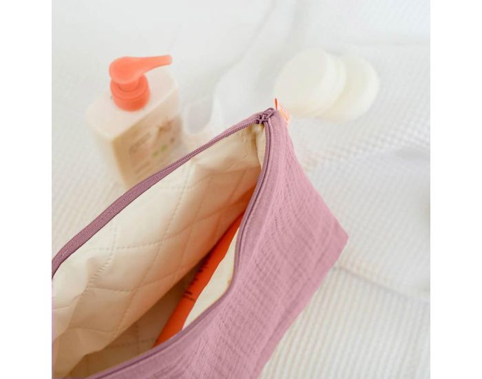 PAPATE Trousse de Toilette en Coton Bio (2)