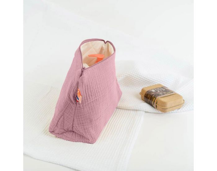 PAPATE Trousse de Toilette en Coton Bio (3)