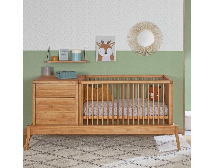 AKITEN RETAIL Pack Lit B�b� - Combin� avec Matelas - Sya Bois (2)