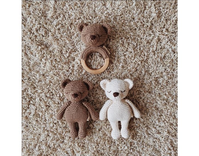 PATTI OSLO Doudou en Crochet - Petit Ours - D�s la Naissance (4)