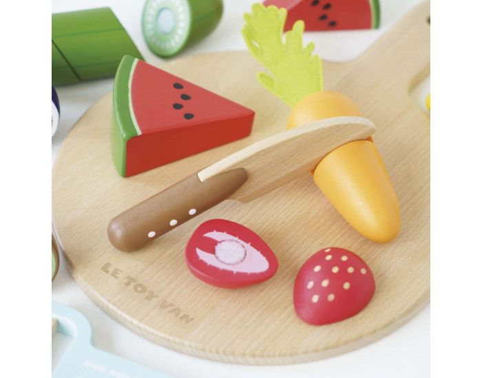 LE TOY VAN Aliments en Bois � D�couper - D�s 2 Ans (3)