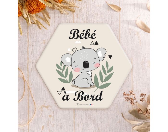 IRREVERSIBLE Adh�sif / Autocollant - B�b� � Bord - Koala (1)