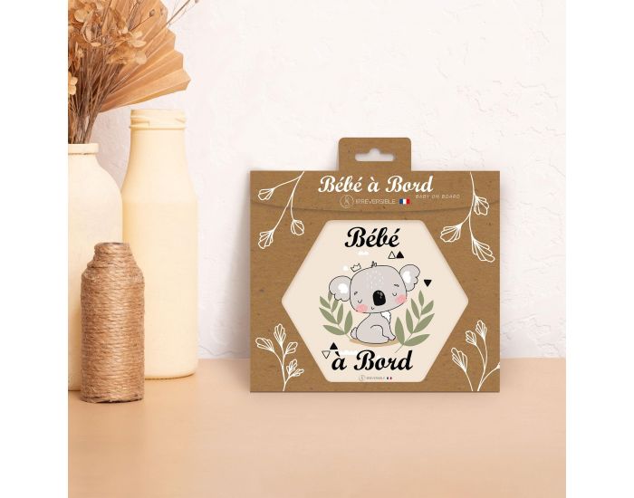 IRREVERSIBLE Adh�sif / Autocollant - B�b� � Bord - Koala (3)