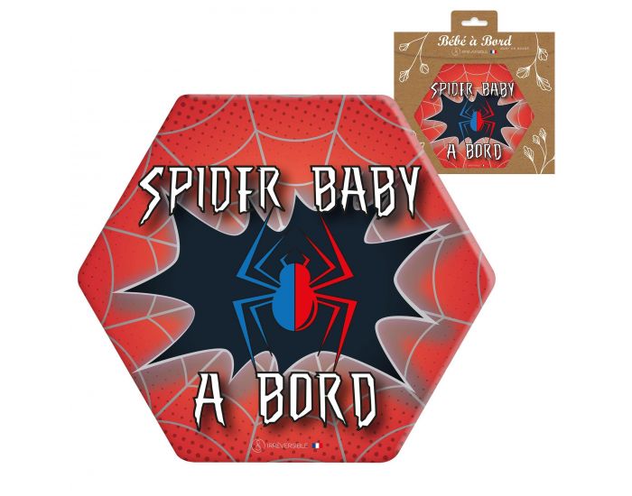 IRREVERSIBLE Adhsif / Autocollant - Bb  Bord - Spider Baby (5)