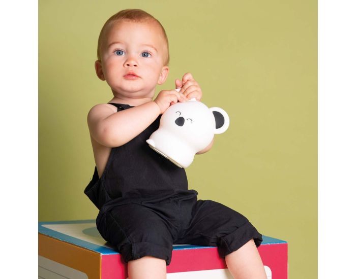 LITTLE L Veilleuse Lumineuse Tactile en Silicone - Koala (1)