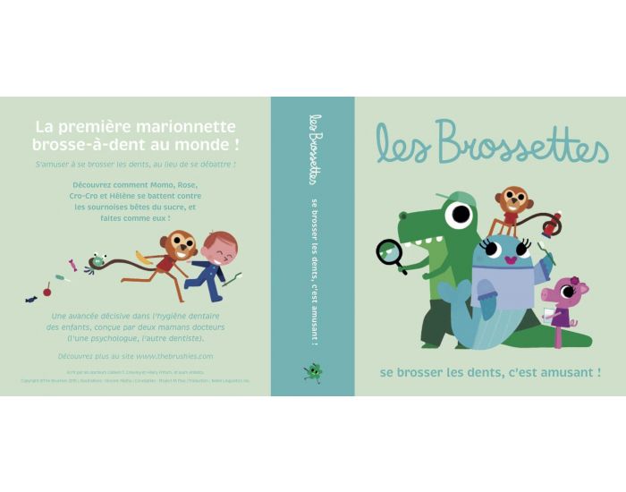 THE BRUSHIES Coffret Livre et Brossette - H�l�ne la Baleine  (2)