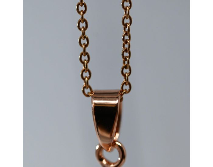 IRREVERSIBLE Cha�ne Acier Inoxydable - Or Rose (2)