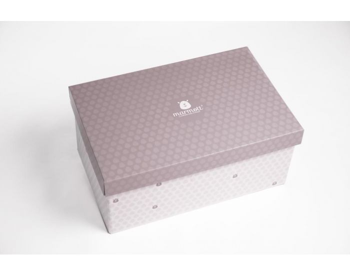 MARMOTT Babybox L'unique Bio - Berceau Evolutif en Carton et son Linge de Lit (6)