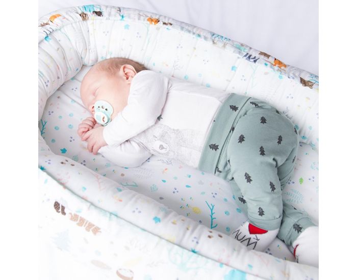 SEVIRA KIDS Nid bb - Cocon Rducteur de lit - Multi Usages et Rversible (12)