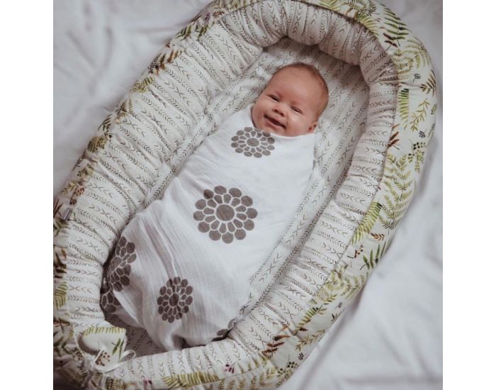 SEVIRA KIDS Nid bb - Cocon Rducteur de lit - Multi Usages et Rversible (16)