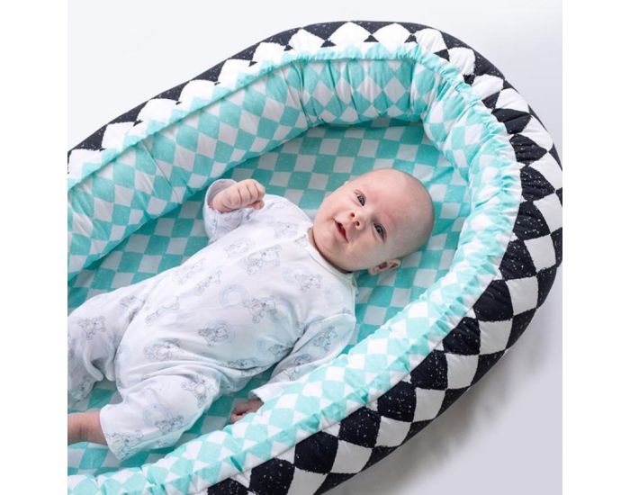 SEVIRA KIDS Nid bb - Cocon Rducteur de lit - Multi Usages et Rversible (4)