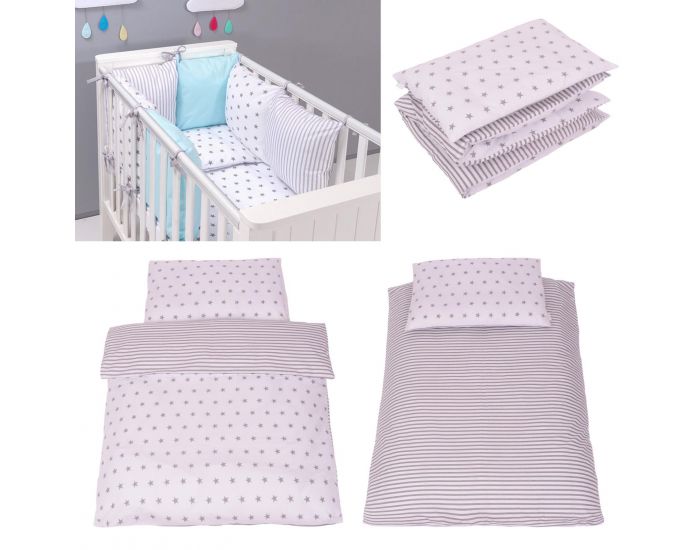 SEVIRA KIDS Tour de Lit  Coussins modulables -  toiles (11)