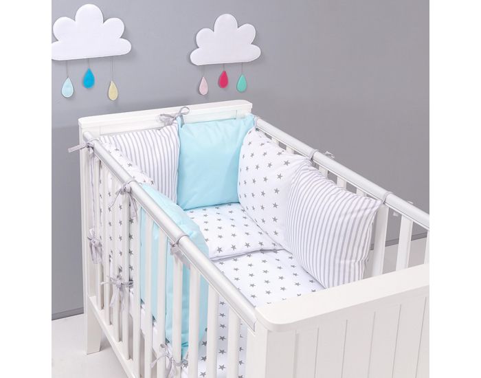SEVIRA KIDS Tour de Lit  Coussins modulables -  toiles (9)
