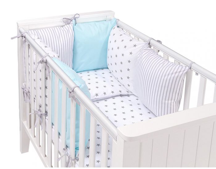 SEVIRA KIDS Tour de Lit  Coussins modulables -  toiles (10)
