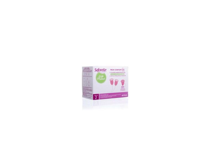 SAFORELLE Lot de 2 Coupes Menstruelles (1)